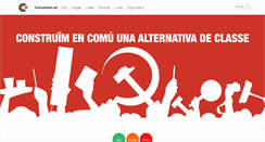 Desktop Screenshot of comunistes.cat